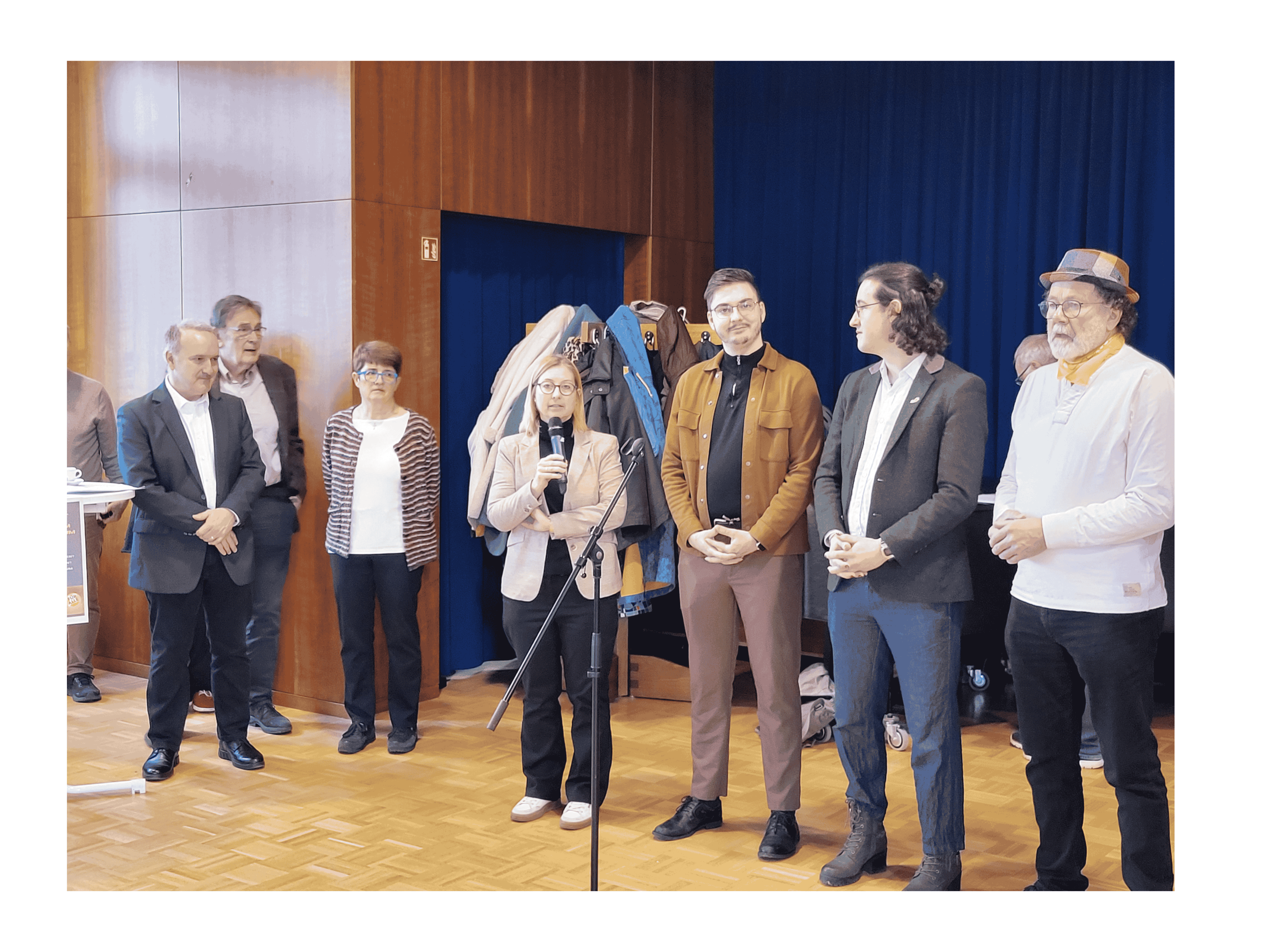 Die Kandidierenden bzw. Vertreter*innen von CDU, SPD, Grüne, FDP