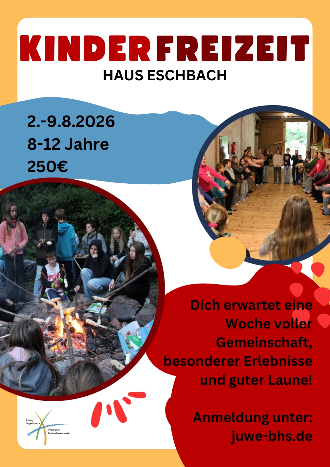Kinderfreizeit Jugendwerk Breisgau-Hochschwarzwald