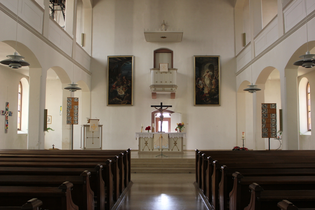 Kirche Mengen innen