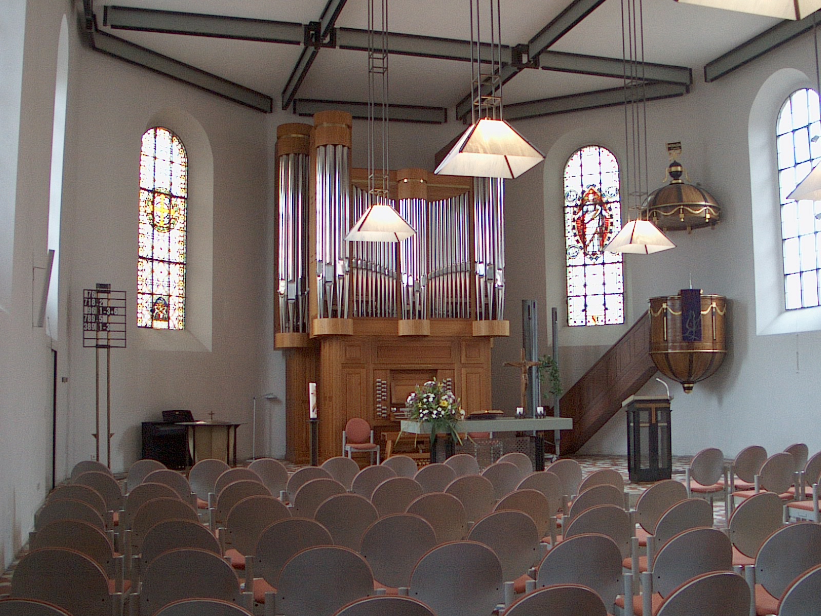 Kirche Bötzingen Innenraum