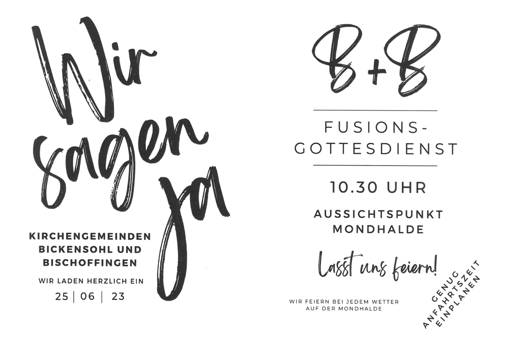 Einladung 