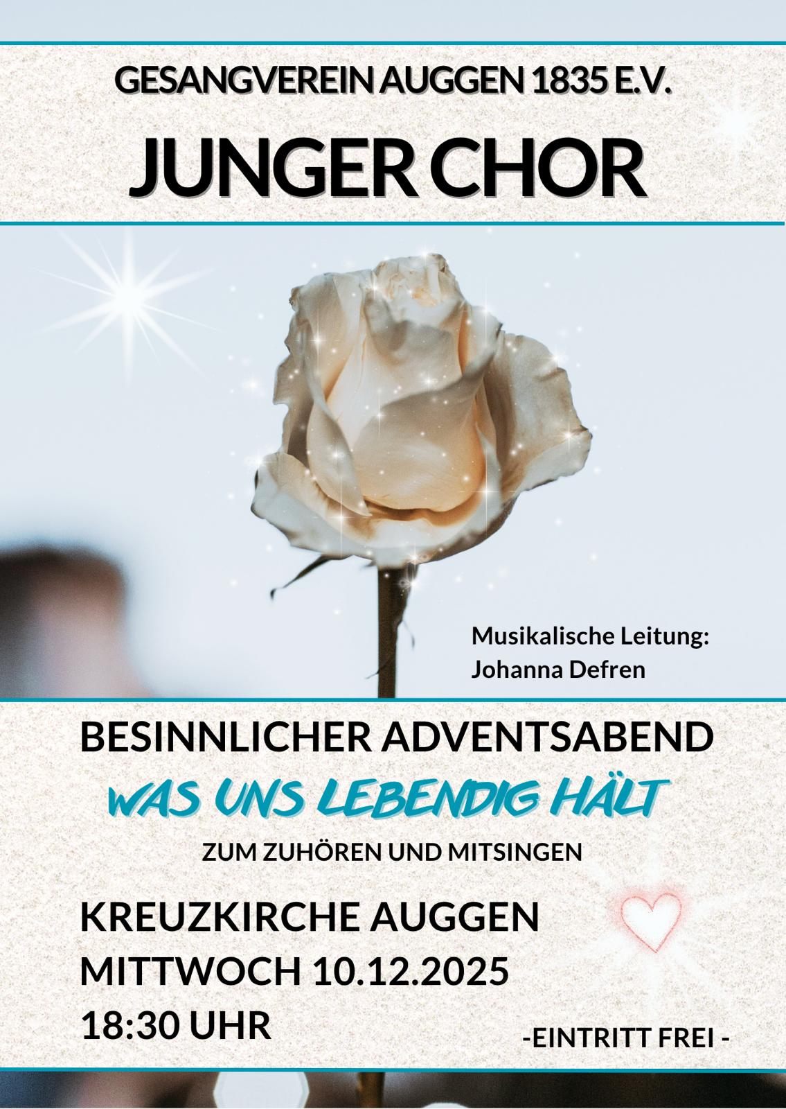 Junger chor