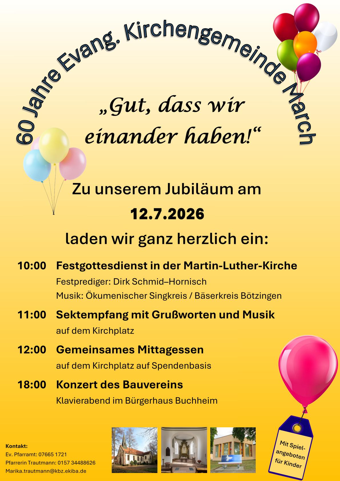 Jubiläum 60 Jahre